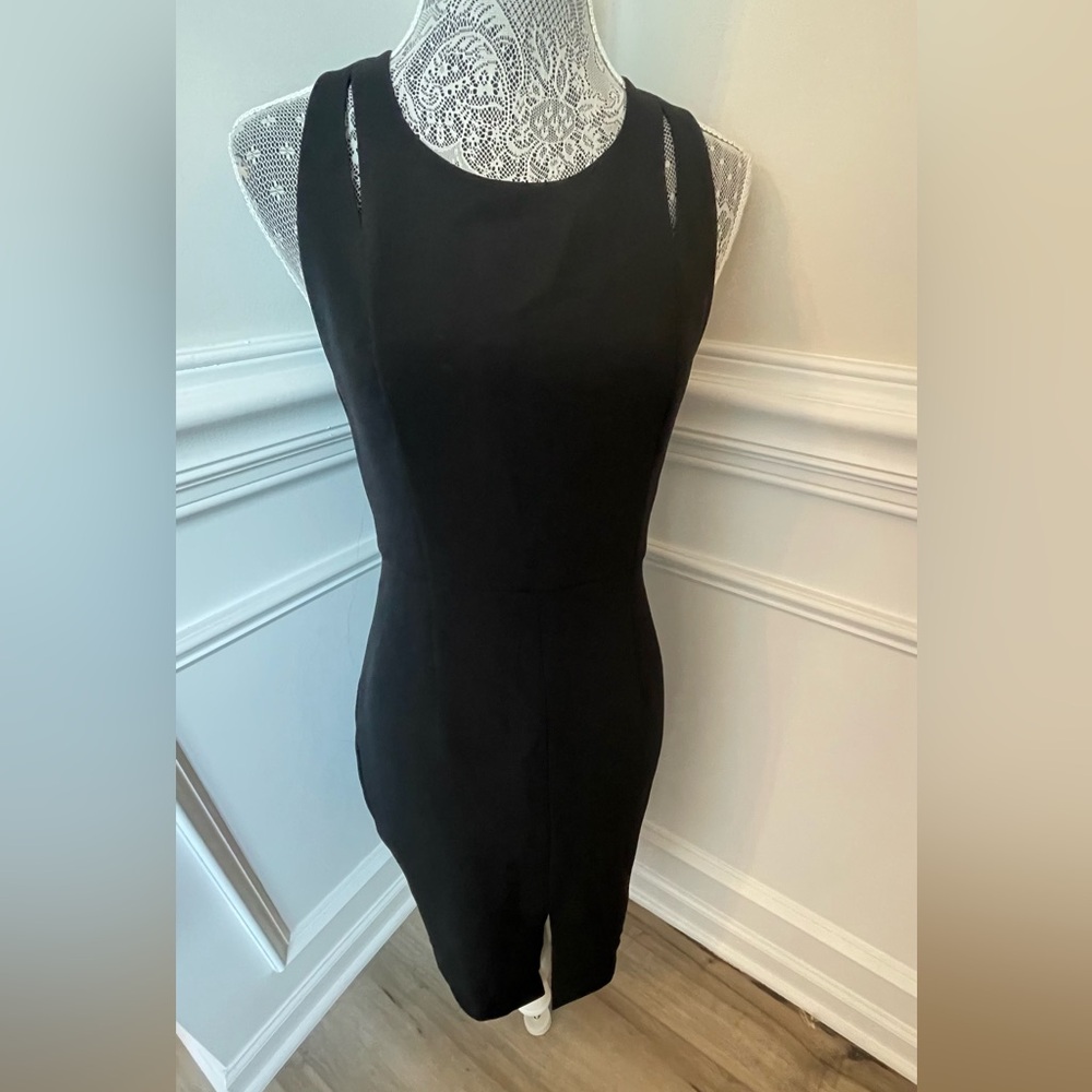 Express Womens Black Sleeveless Dress Size 4 black